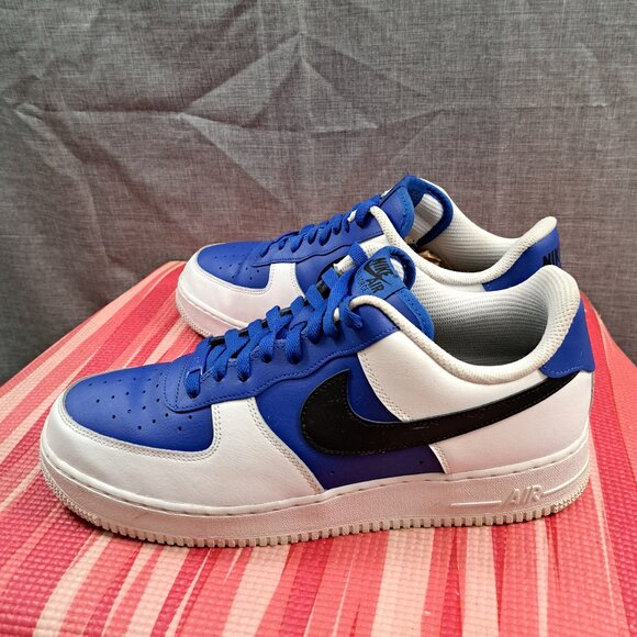 Nike By You ID Air Force 1 One CT7875-994 Men's Size 11.5 Blue White - Picture 1 of 14